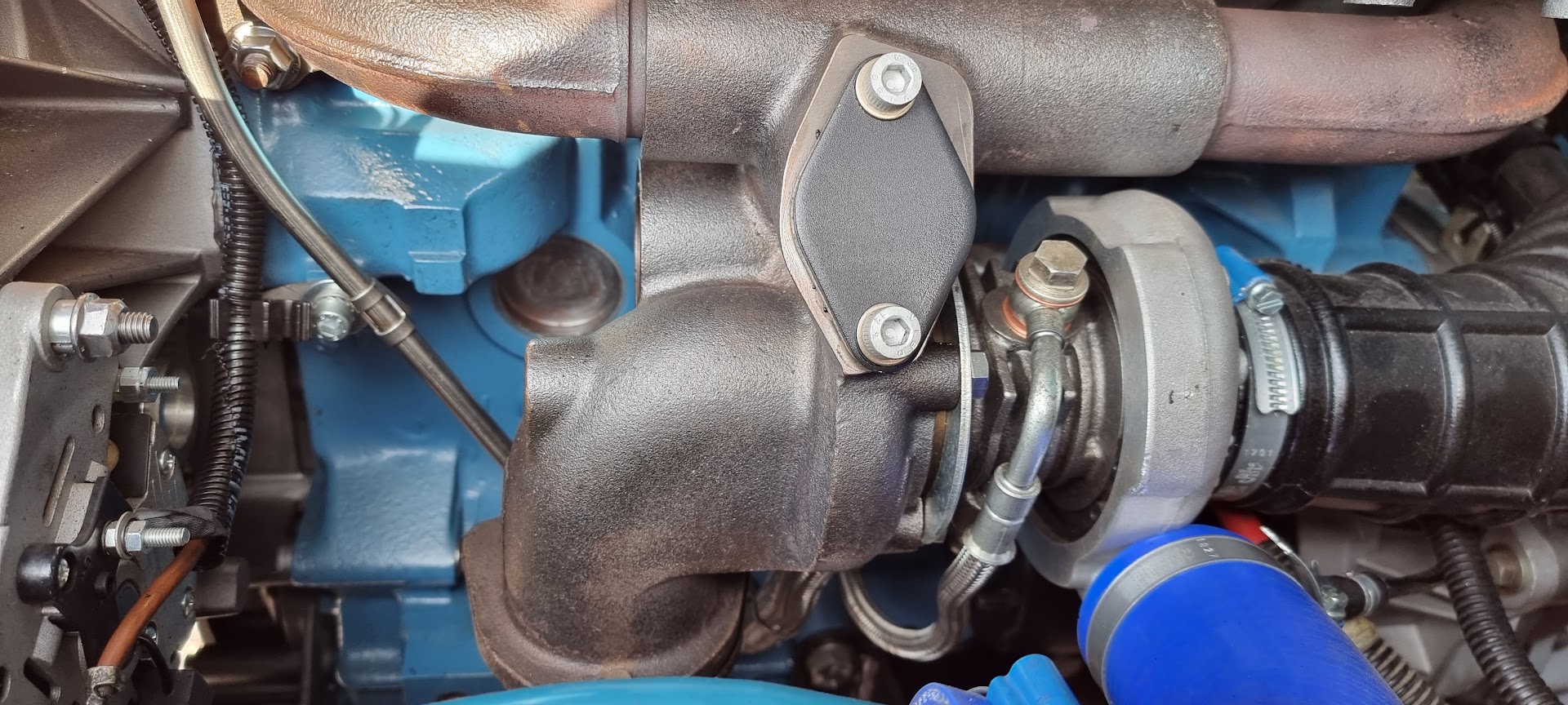 Turbina e componenti del motore 300 Tdi
