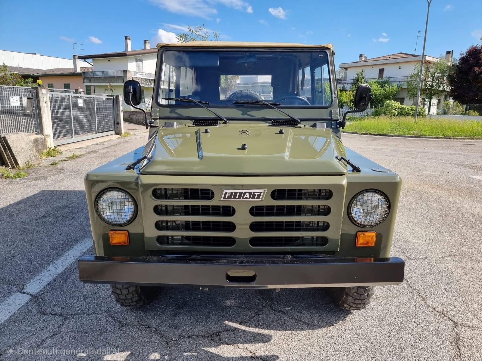Fiat Campagnola ex Esercito con soli 13.000 chilometri