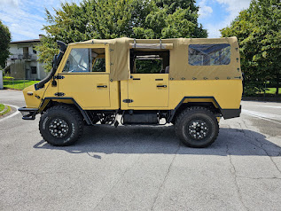 Profilo laterale dell’Iveco VM 2500 con cerchi Hutchinson