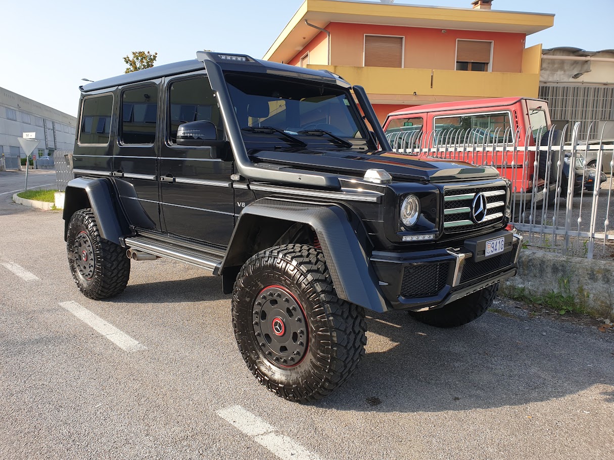 Mercedes G500 4x4 al quadrato nero