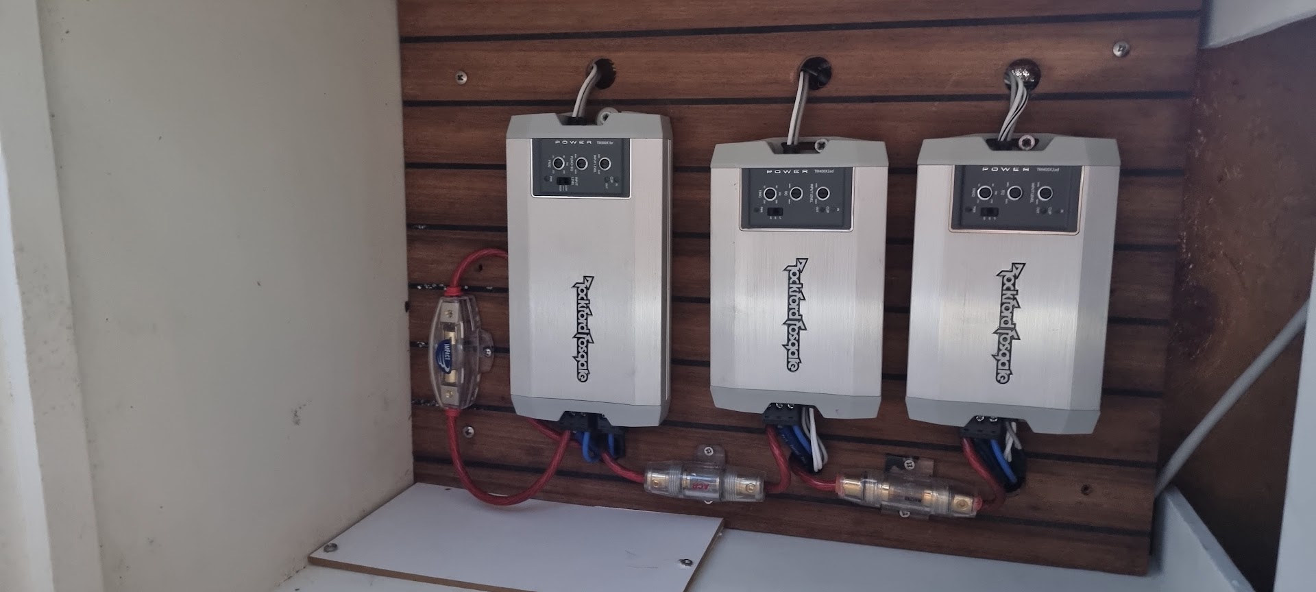 Amplificatori dell’impianto audio Rockford Fosgate