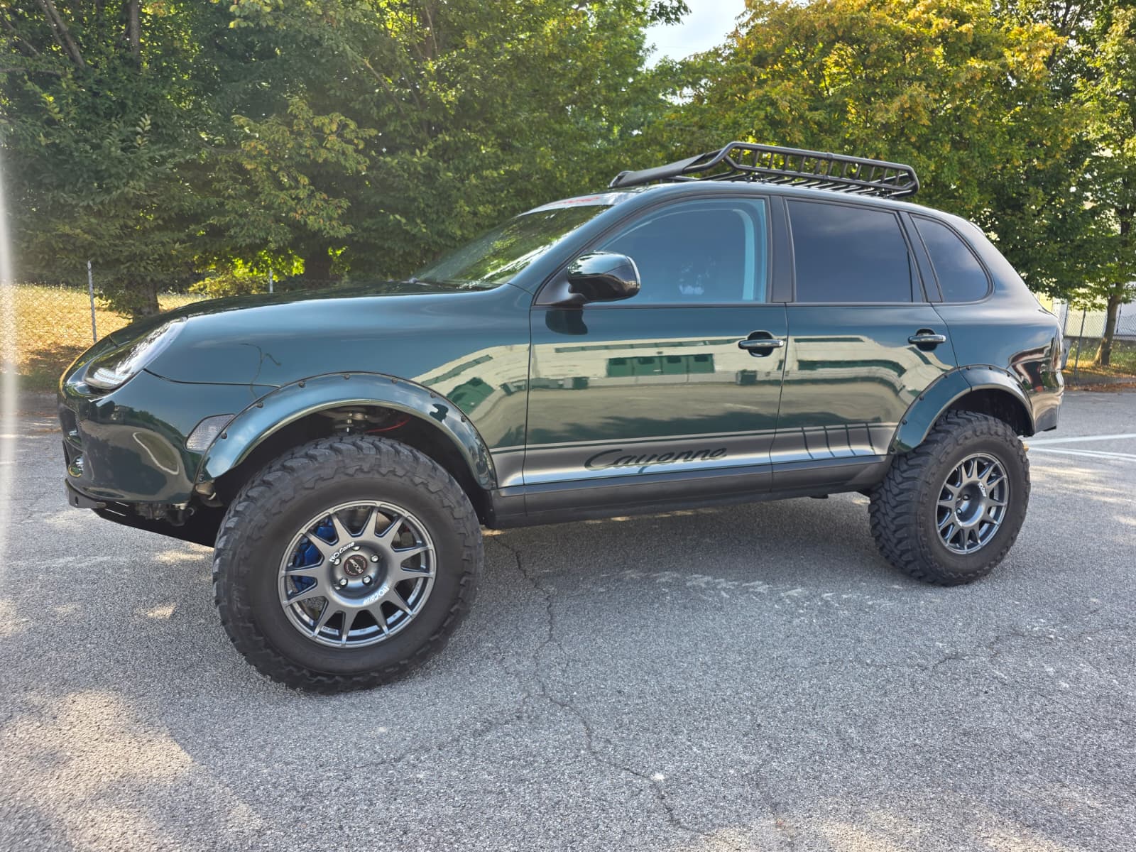 Porsche Cayenne S Offroad profilo completo