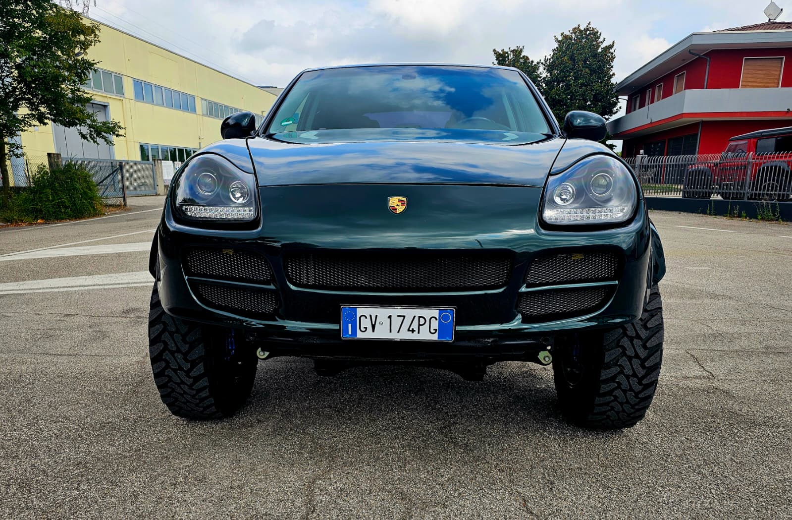 Porsche Cayenne S Offroad frontale