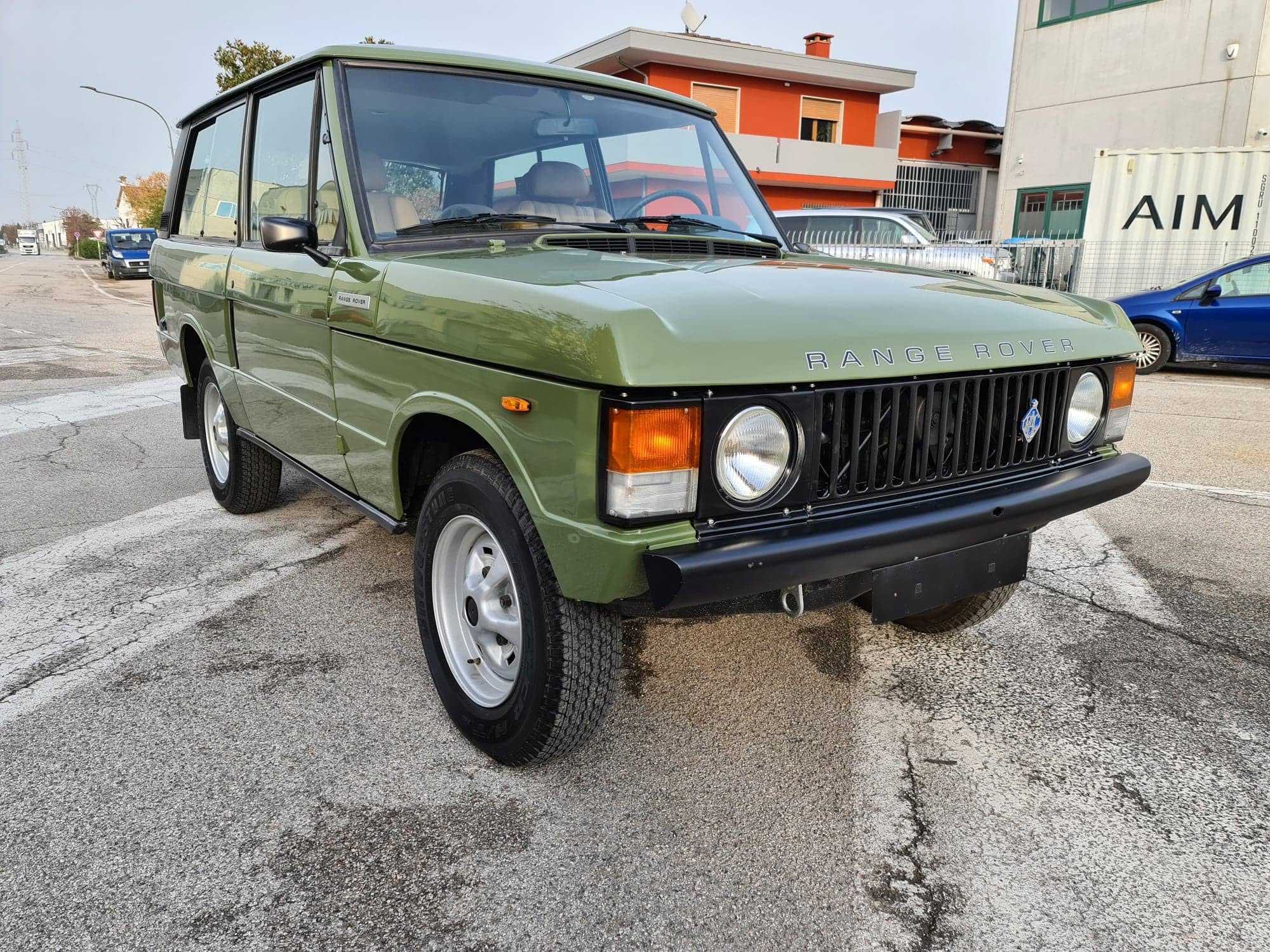 Range Rover Classic 1979 dopo il restauro conservativo, vista anteriore